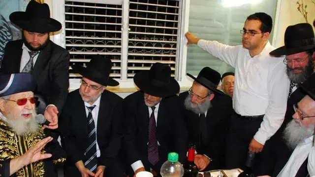 מסיבת אירוסין לבנו של שלמה בניזרי אוגוסט 2010