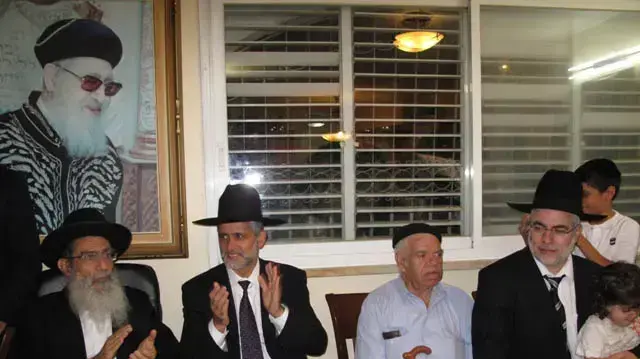מסיבת אירוסין לבנו של שלמה בניזרי אוגוסט 2010
