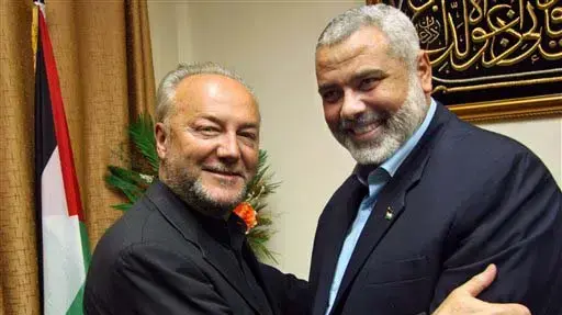 ג'ורג' גלאוויי ואיסמעיל הניה