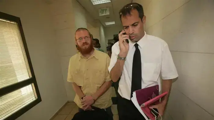הרב יוסף אליצור בבית המשפט אוגוסט 2010 הרב יוסף אליצור בבית המשפט אוגוסט 2010