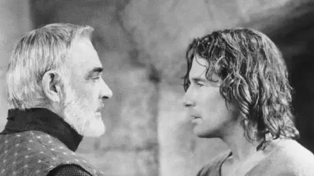 שון קונרי עם ריצ'רד גיר בסרט "ראשון האבירים"
