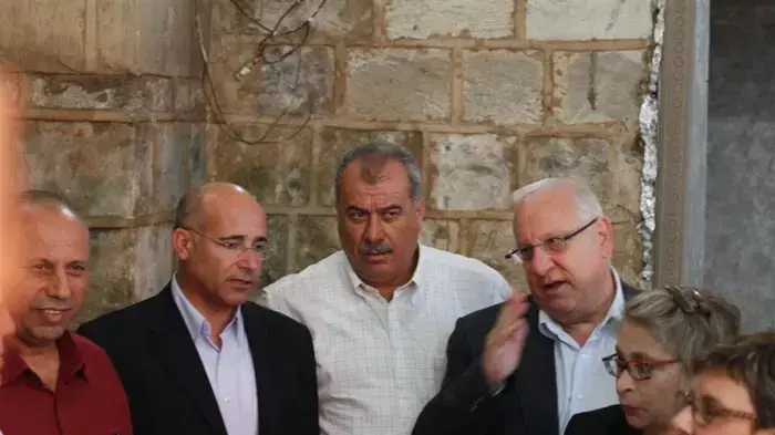 יו"ר הכנסת, ראובן ריבלין, אירח את הח"כים הערבים לסעודת "איפטאר" לשבירת צום הרמדאן, אוגוסט 2010