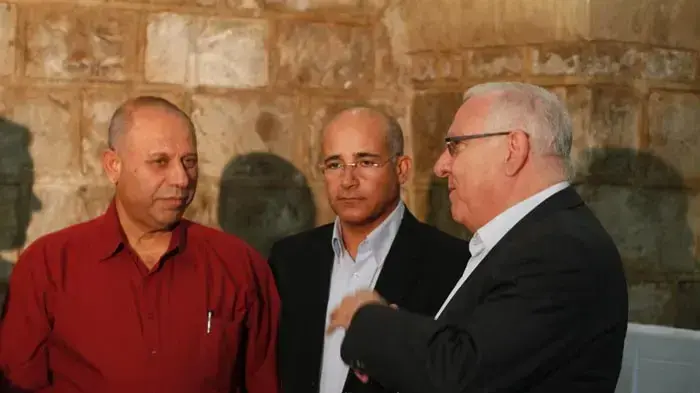 יו"ר הכנסת, ראובן ריבלין, אירח את הח"כים הערבים לסעודת "איפטאר" לשבירת צום הרמדאן, אוגוסט 2010