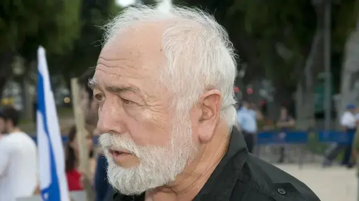 הפגנת שלום עכשיו לתמיכה בשחקני התאטרון, אוגוסט 2010