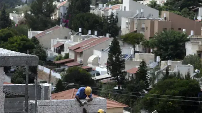 בנייה בהתנחלות בגדה המערבית