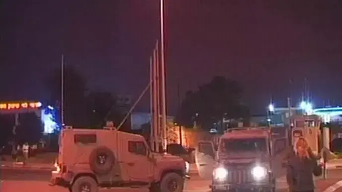 שידור ישיר ממקום הפיגוע בדרום הר חברון