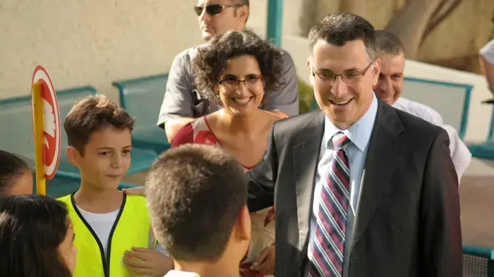 גדעון סער בפתיחת שנת הלימודים בירושלים ספטמבר 2010