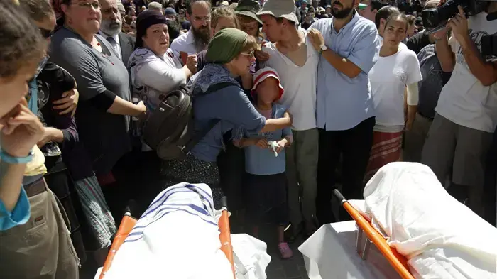 מסע ההלוויה של הרוגי הפיגוע בבית חג ספטמבר 2010