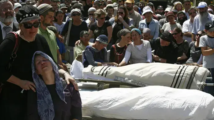 מסע ההלוויה של הרוגי הפיגוע בבית חג ספטמבר 2010