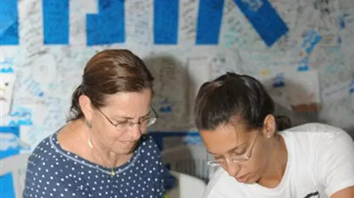 אביבה שליט במאהלה המחאה, ראש השנה 2010