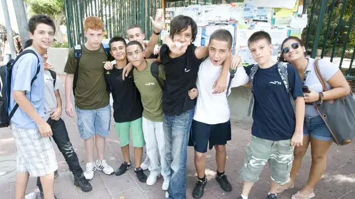 תיכוניסטים בתיכון "בליך" ברמת גן, בפתיחת שנת הלימודים 2010 תיכוניסטים בתיכון "בליך" ברמת גן, בפתיחת שנת הלימודים 2010