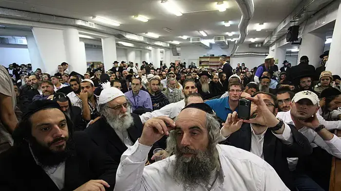 חסידים באומן ספטמבר 2010