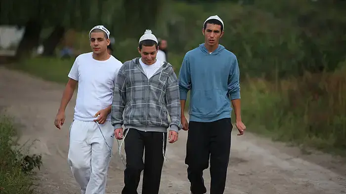 חסידים באומן ספטמבר 2010