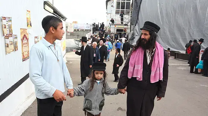 חסידים באומן ספטמבר 2010
