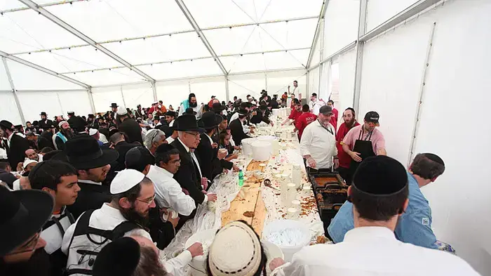 חסידים באומן ספטמבר 2010