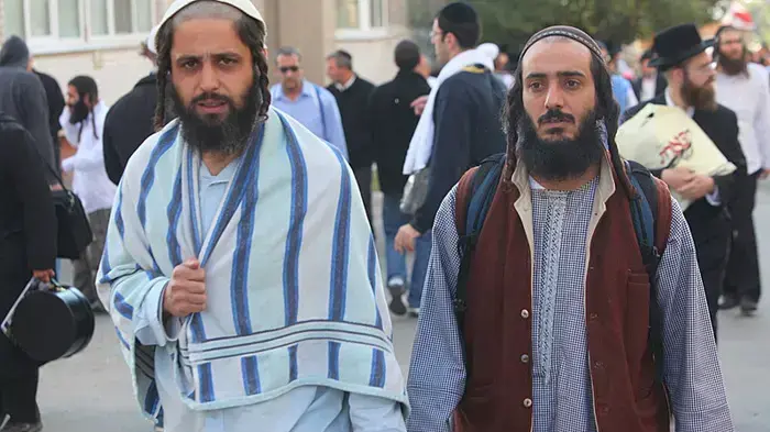 חסידים באומן ספטמבר 2010