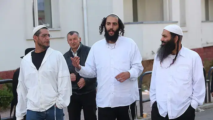 חסידים באומן ספטמבר 2010