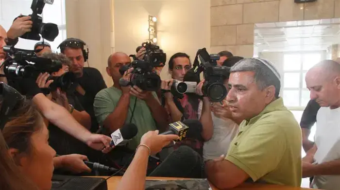 שמואל ראדה בבית המשפט ספטמבר 2010