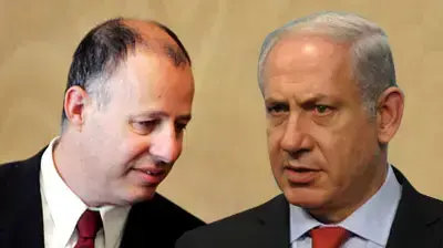 בנימין נתניהו וצחי הנגבי בנימין נתניהו וצחי הנגבי