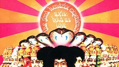 עטיפת האלבום "Axis: As Bold As Love" של ג'ימי הנדריקס