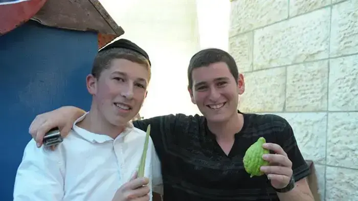 שוק ארבעת המינים בירושלים ספטמבר 2010
