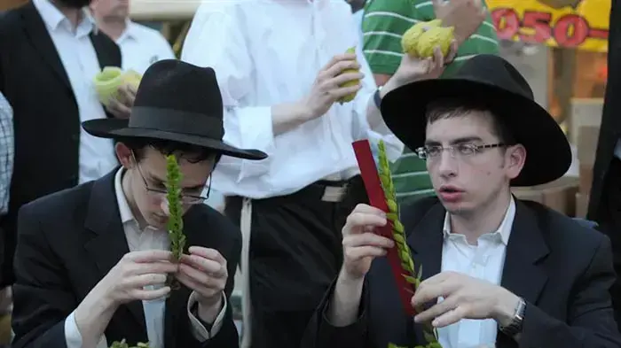 שוק ארבעת המינים בירושלים ספטמבר 2010