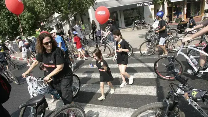 מירוץ אופניים בתל אביב