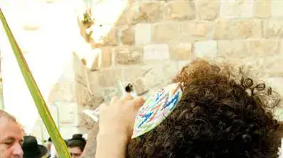 ברכת הכהנים ברחבת הכותל המערבי, ספטמבר 2010