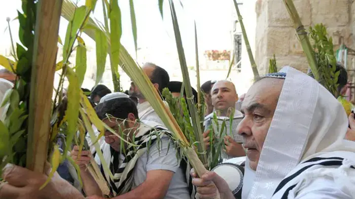 ברכת הכהנים ברחבת הכותל המערבי, ספטמבר 2010            