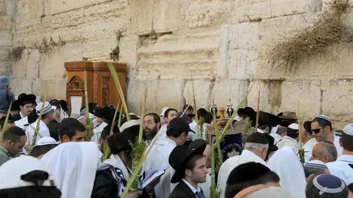 ברכת הכהנים ברחבת הכותל המערבי, ספטמבר 2010