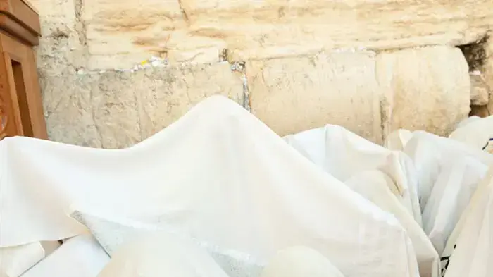 ברכת הכהנים ברחבת הכותל המערבי, ספטמבר 2010              