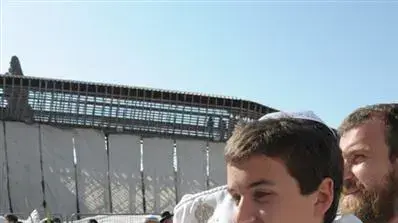 ברכת הכהנים ברחבת הכותל המערבי, ספטמבר 2010          