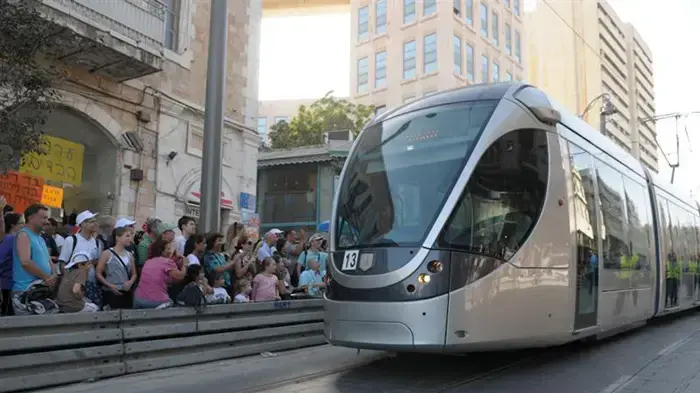 הרכבת הקלה בירושלים, ספטמבר 2010 הרכבת הקלה בירושלים, ספטמבר 2010