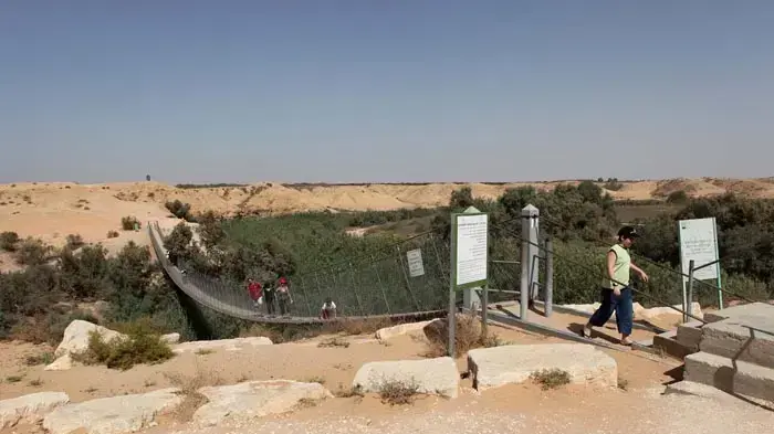 מטיילים בדרום הארץ במהלך חג סוכות, ספטמבר 2010