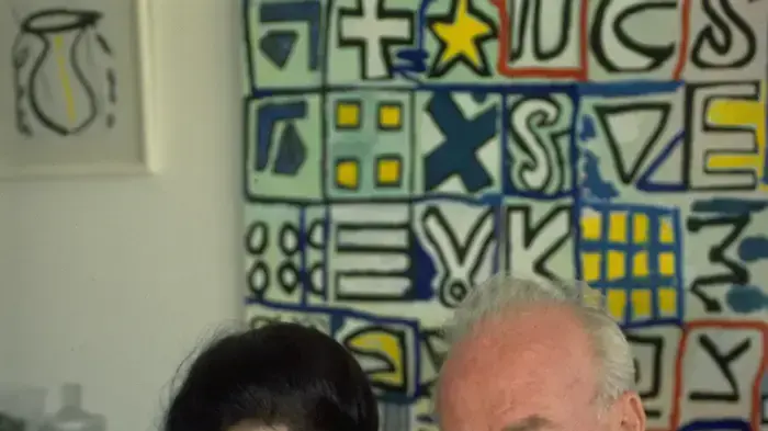 יצחק רבין ורעייתו לאה רבין, 1992 יצחק רבין ורעייתו לאה רבין, 1992