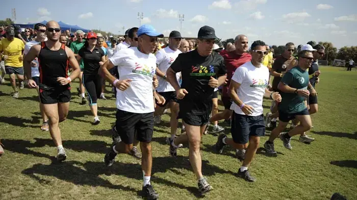 הרמטכ"ל גבי אשכנזי באליפות צה"ל למפקדים, אוקטובר 2010