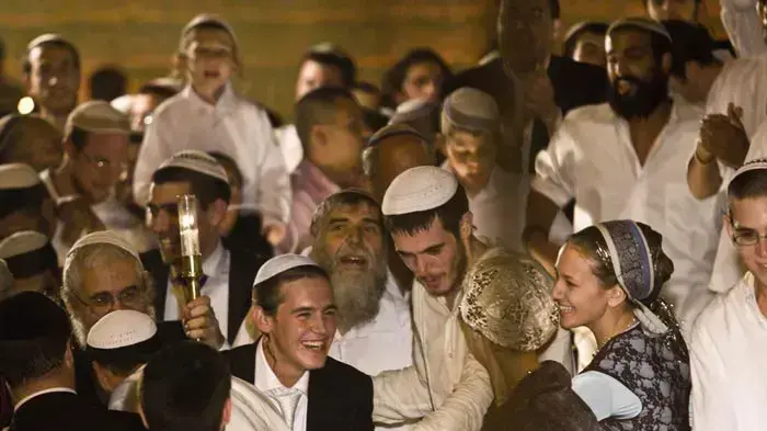חתונת בתו של הרב מוטי אלון בירושלים