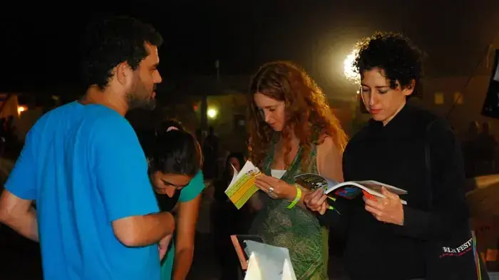 קהל בפסטיבל אינדינגב