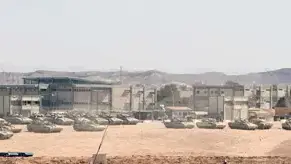 תרגיל צבאי בבסיס שיזפון