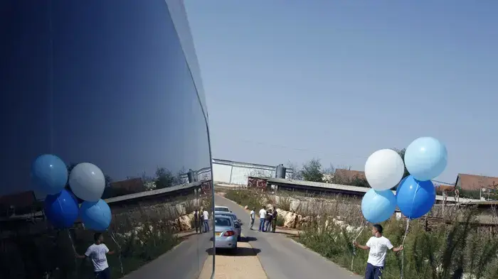 נשיא אירן מחמוד אחמדינג'ד הגיע לביקור בכפר בינת ג'בל בדרום לבנון