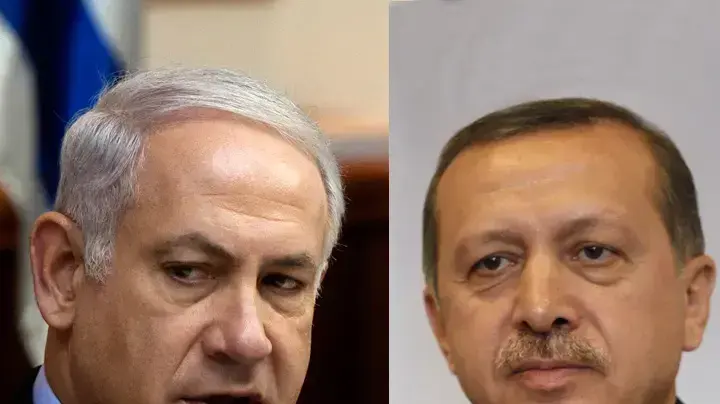 בנימין נתניהו מול רג'פ טייפ ארדואן