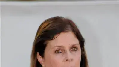 דליה רבין, בתו של יצחק רבין באזכרה בהר הרצל, אוקטובר 2010