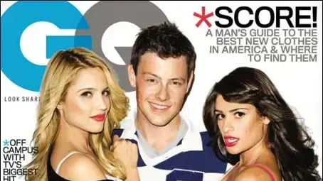 מגזין GQ עם כוכבי "glee" על השער מגזין GQ עם כוכבי "glee" על השער