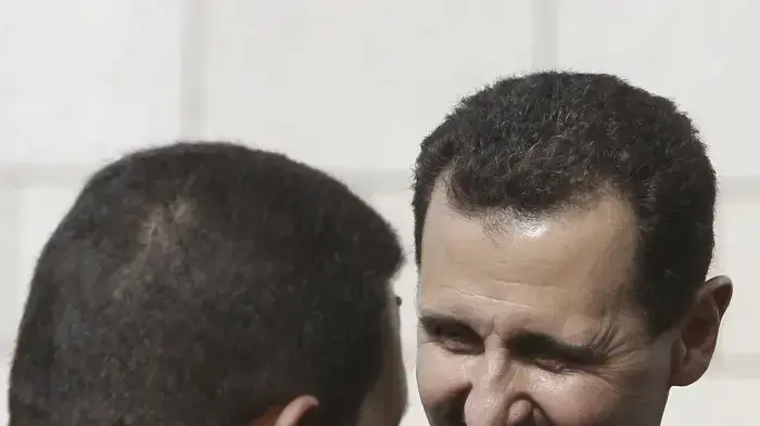 בשאר אסד והוגו צ'אווס בסוריה