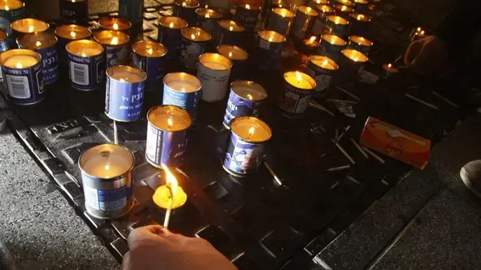 העצרת המרכזית לציון 15 שנים לרצח יצחק רבין