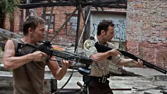 מתוך הסדרה "The Walking Dead" מתוך הסדרה "The Walking Dead"