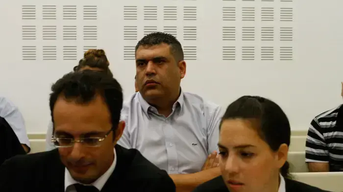 ג'קי מצא בבית המשפט המחוזי בפתח תקווה, נובמבר 2010