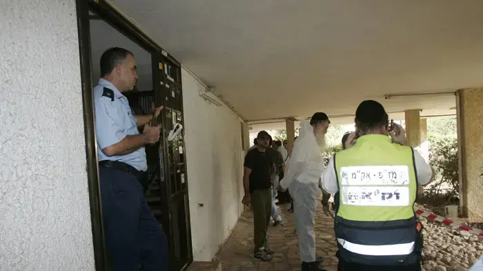 זירת הרצח הכפול, רעננה, נובמבר 2010
