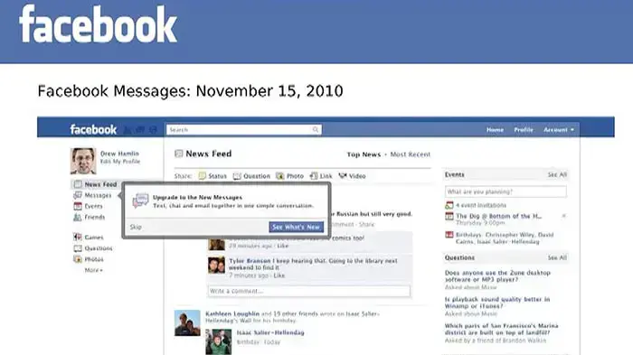 Facebook Messages