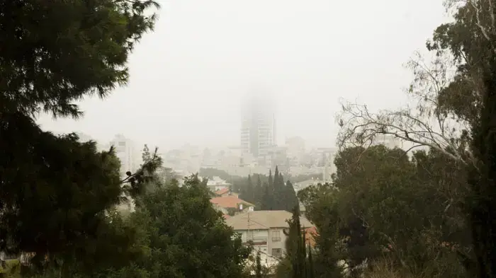 ערפל כבד באזור המרכז, נובמבר 2010 ערפל כבד באזור המרכז, נובמבר 2010
